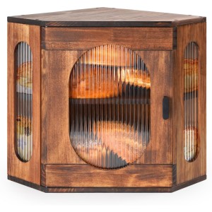 Sunhoo 2-Layer Corner Bread Keeper